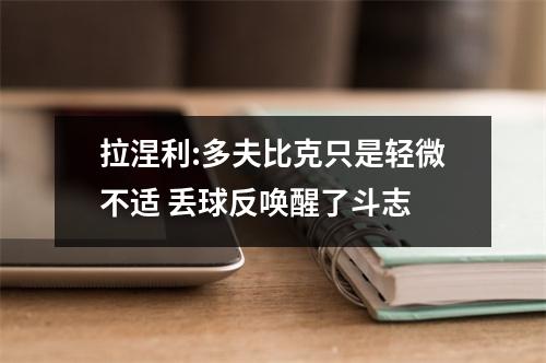 拉涅利:多夫比克只是轻微不适 丢球反唤醒了斗志