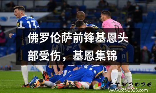 佛罗伦萨前锋基恩头部受伤，基恩集锦
