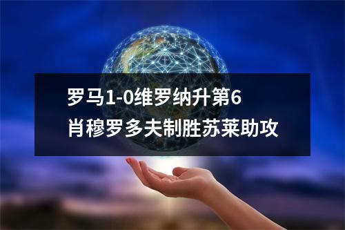 罗马1-0维罗纳升第6 肖穆罗多夫制胜苏莱助攻