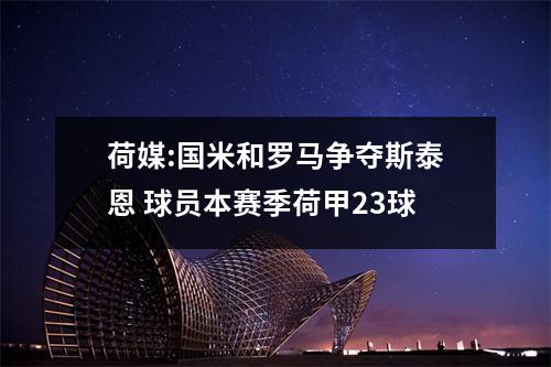 荷媒:国米和罗马争夺斯泰恩 球员本赛季荷甲23球