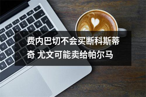 费内巴切不会买断科斯蒂奇 尤文可能卖给帕尔马