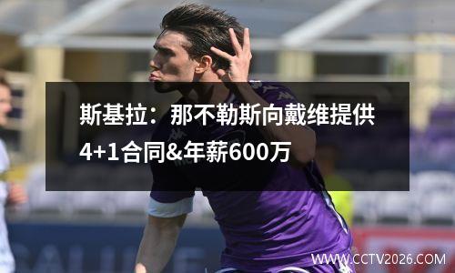 斯基拉：那不勒斯向戴维提供4+1合同&年薪600万