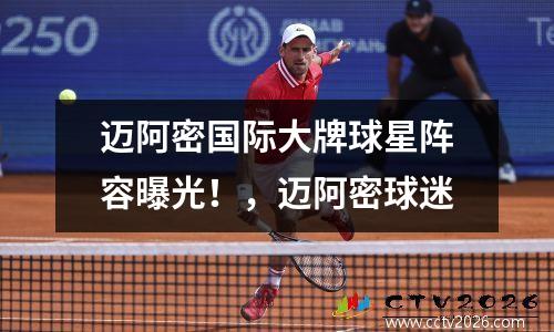 迈阿密国际大牌球星阵容曝光！，迈阿密球迷