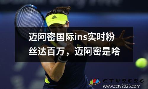 迈阿密国际ins实时粉丝达百万，迈阿密是啥