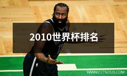 2010世界杯排名