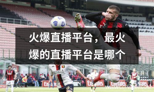 火爆直播平台，最火爆的直播平台是哪个
