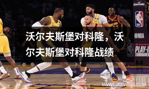 沃尔夫斯堡对科隆，沃尔夫斯堡对科隆战绩