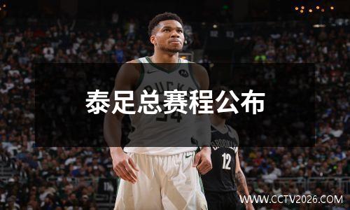 泰足总赛程公布