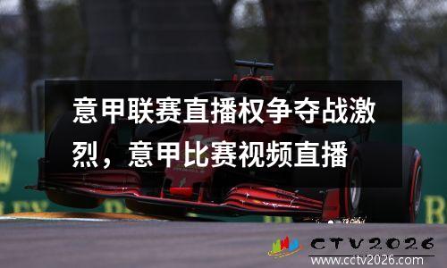 意甲联赛直播权争夺战激烈，意甲比赛视频直播
