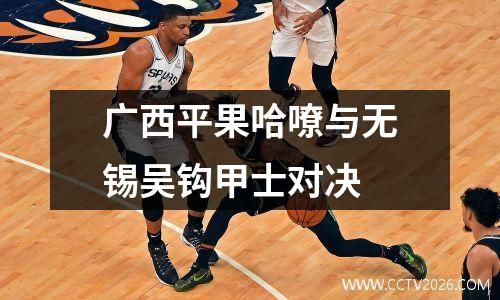 广西平果哈嘹与无锡吴钩甲士对决