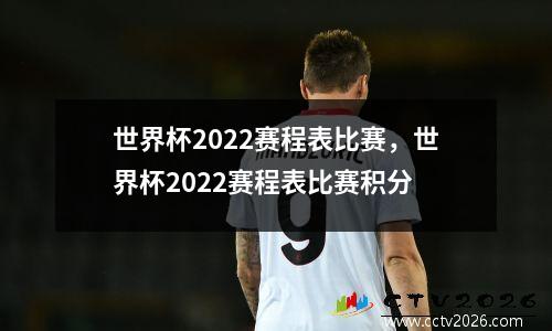 世界杯2022赛程表比赛，世界杯2022赛程表比赛积分