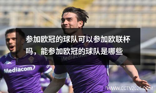 参加欧冠的球队可以参加欧联杯吗，能参加欧冠的球队是哪些