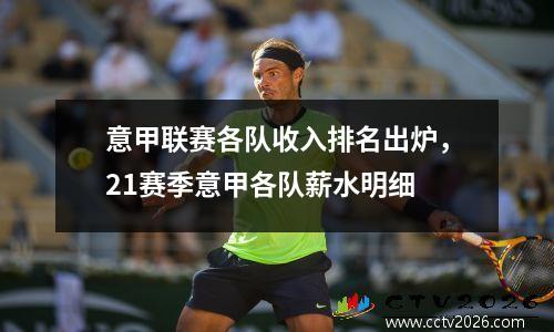 意甲联赛各队收入排名出炉，21赛季意甲各队薪水明细
