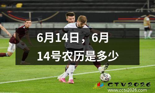 6月14日，6月14号农历是多少