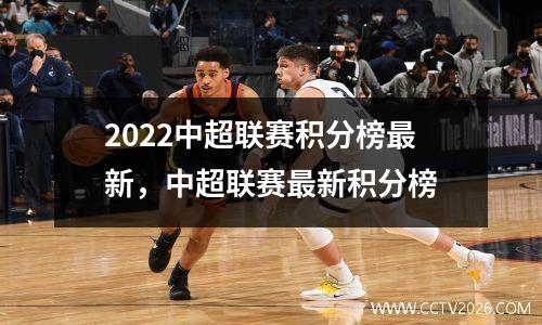 2022中超联赛积分榜最新，中超联赛最新积分榜