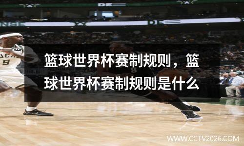 篮球世界杯赛制规则，篮球世界杯赛制规则是什么