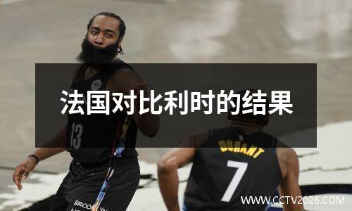 法国对比利时的结果
