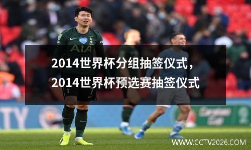 2014世界杯分组抽签仪式，2014世界杯预选赛抽签仪式