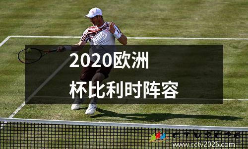 2020欧洲杯比利时阵容