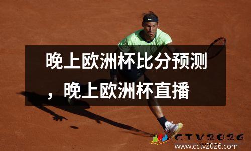 晚上欧洲杯比分预测，晚上欧洲杯直播