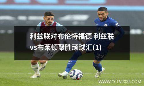 利兹联对布伦特福德 利兹联vs布莱顿聚胜顽球汇(1)