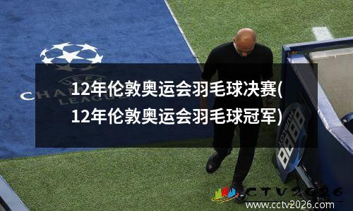 12年伦敦奥运会羽毛球决赛(12年伦敦奥运会羽毛球冠军)