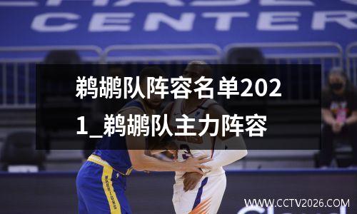 鹈鹕队阵容名单2021_鹈鹕队主力阵容