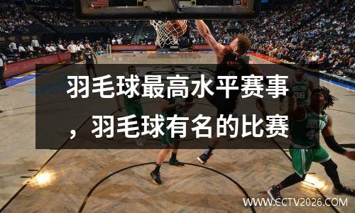 羽毛球最高水平赛事，羽毛球有名的比赛