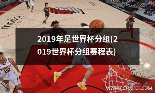 2019年足世界杯分组(2019世界杯分组赛程表)