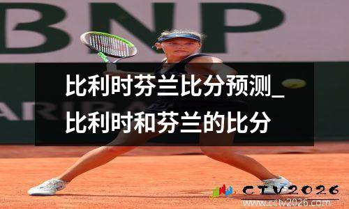 比利时芬兰比分预测_比利时和芬兰的比分