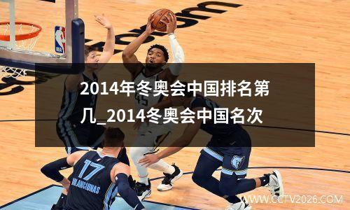 2014年冬奥会中国排名第几_2014冬奥会中国名次