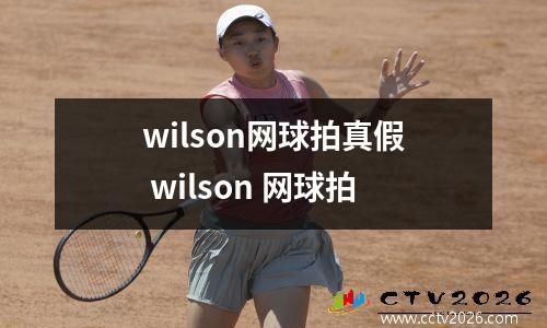 wilson网球拍真假 wilson 网球拍