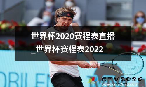 世界杯2020赛程表直播_世界杯赛程表2022