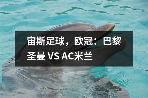 宙斯足球，欧冠：巴黎圣曼 VS AC米兰