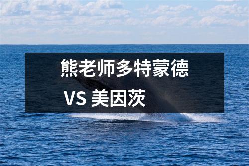 熊老师多特蒙德 VS 美因茨