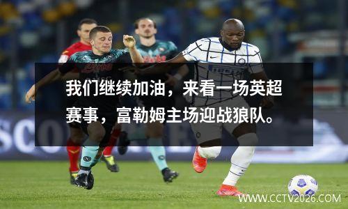 我们继续加油，来看一场英超赛事，富勒姆主场迎战狼队。