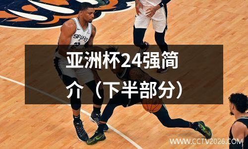 亚洲杯24强简介（下半部分）