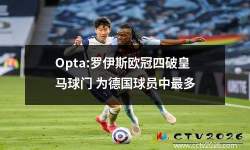 Opta:罗伊斯欧冠四破皇马球门 为德国球员中最多