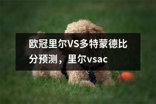 欧冠里尔VS多特蒙德比分预测，里尔vsac