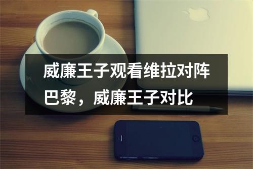 威廉王子观看维拉对阵巴黎，威廉王子对比