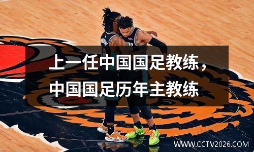 上一任中国国足教练，中国国足历年主教练
