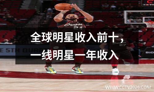 全球明星收入前十，一线明星一年收入
