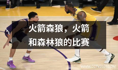 火箭森狼，火箭和森林狼的比赛