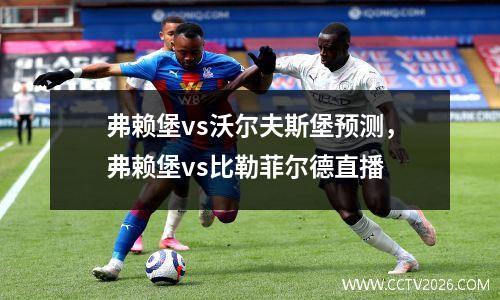 弗赖堡vs沃尔夫斯堡预测，弗赖堡vs比勒菲尔德直播
