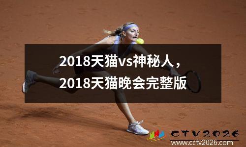 2018天猫vs神秘人，2018天猫晚会完整版