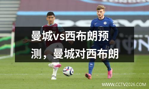 曼城vs西布朗预测，曼城对西布朗