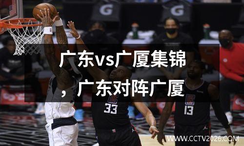 广东vs广厦集锦，广东对阵广厦