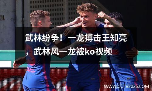 武林纷争！一龙搏击王知亮，武林风一龙被ko视频