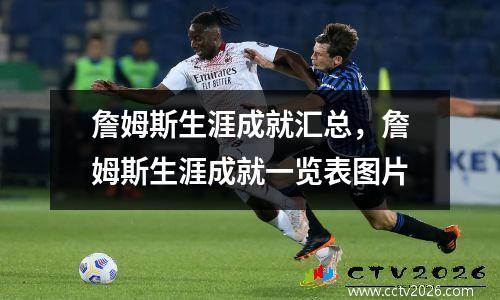 詹姆斯生涯成就汇总，詹姆斯生涯成就一览表图片