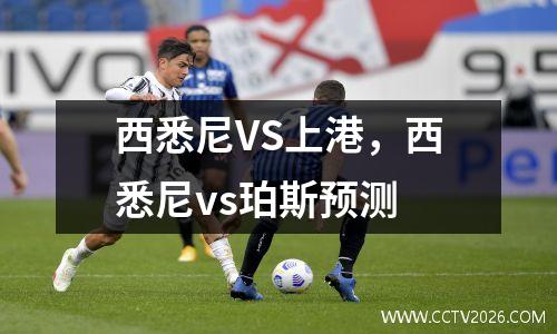 西悉尼VS上港，西悉尼vs珀斯预测